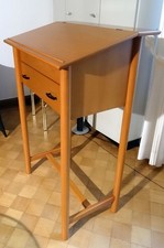 Stehpult / Rednerpult aus Teak, mit Stauraum und Schublade, TOP-Zustand