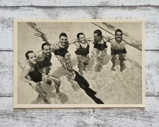 Schwimmer Zorilla Tahier Peper Olympia 1932 Cigaretten Bilderdienst Reemtsma alt