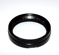 Carl Zeiss Jena Distar Linse 3,5 / III 37mm Nahlinse Objektiv Zubehör (#1344)