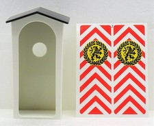 ROTRÖCKE GARDE WACHHAUS + AUFKLEBER Playmobil zu 3544 IN NEUZUSTTAND SEHR RAR !