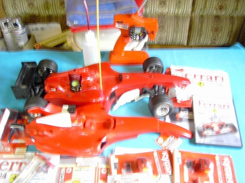 Kyosho ferrari f2004 - kyosho,