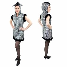 Zebra kostüm für damen - für, gr