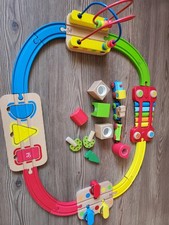 Hape Eisenbahn Motorikschleife Holz