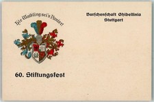 13430620 - 7000 Stuttgart Hie Waibling seis Panier! 60. Stiftungsfest