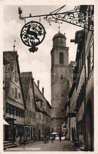 Dinkelsbuehl turmgasse - dinkelsbuehl,