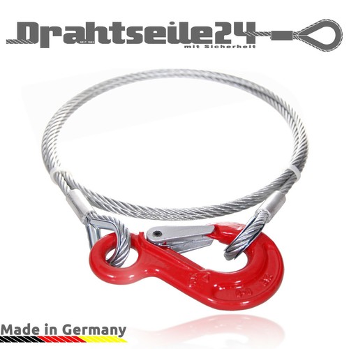 Stahlseil mit haken din - 8,
