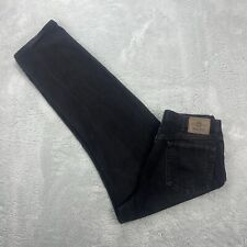 Wrangler Herren Hose Jeans Vintage W36 L32 schwarz Denim Original Straight retro