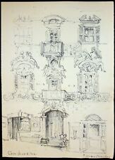 Zeichnung Skizze Architektur