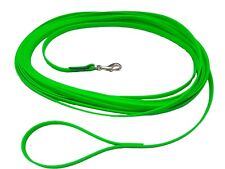 elropet® neongrün Biothane® Fährtenleine Schleppleine Suchleine Hundeleine 2-30m