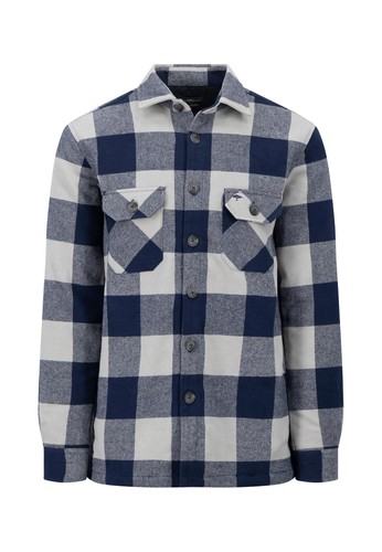 Kariertes overshirt aus - overshirt,