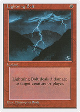 Magic MTG - Lightning Bolt -