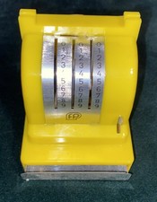 Miniatur Registrierkasse Kasse DDR FP Kunsststoff Metall Kaufmannsladen OVP 