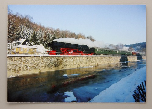 Postkarte dampflok 52 - postkarte,