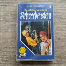 Hörspiel Kassette MC Das Rätsel von Burg Schreckenstein in Hülle Nr. 4