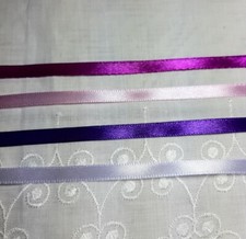 10 METER  Satinband  6mm