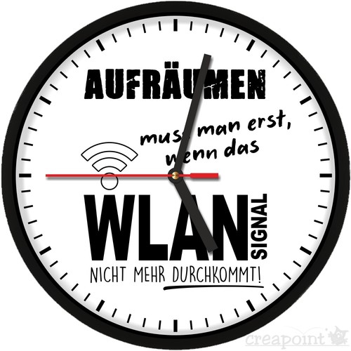 370 wanduhr aufräumen - wanduhr, »