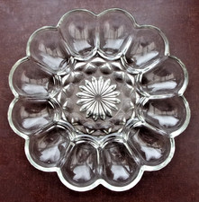 Glas Eierteller Eierplatte