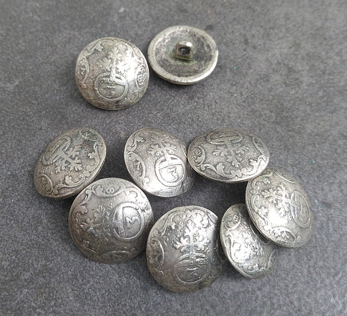 Metallknöpfe alte münze - metallknöpfe,