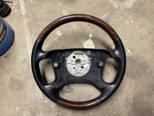Bmw e39 holzlenkrad leder - bmw,