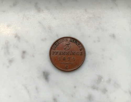 Pfennige 1870 preussen - 1870, c