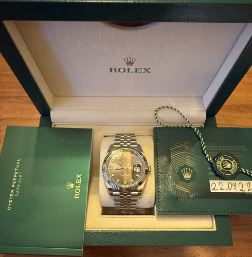 Rolex datejust - rolex, 41