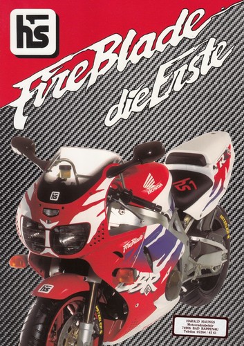 Honda cbr 900 fireblade - rr,