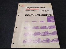 M219 Mitsubishi Werkstatthandbuch Diagnose-Handbuch Colt / Lancer ´89 4G1/4G6