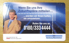 Telefonkarte S 10  von 12.98 Wert 12 DM Auflage 500.000 DTMe 100 Jahre Hamburg