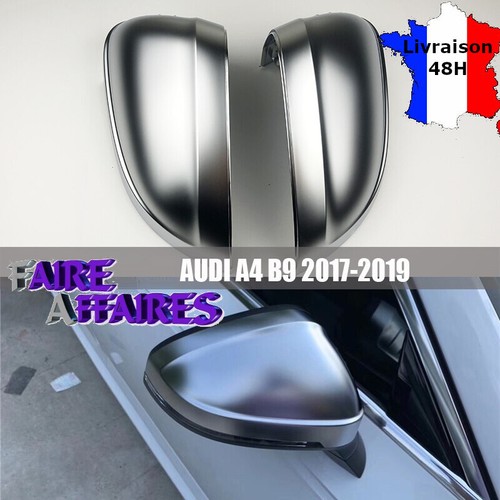 Matte graue spiegelkappen - graue, audi