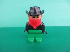 Lego Duplo Figur Cowboy Sheriff Western Ranch Pferde (231122T)