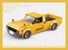 PB8842 - Classic Pickup mit Container, Power Block⚡TORQUE TITANS⚡Klemmbausteine