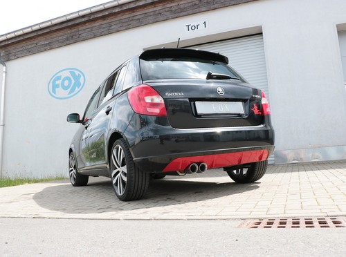 Sportauspuff skoda fabia 6y - skoda,