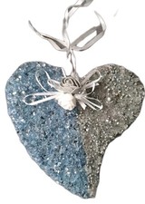 Herz - Wanddeko aus Stein -