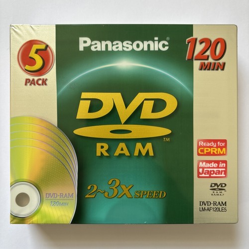 Panasonic dvd ram 120 - 120, min