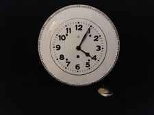 Alte Uhr Telleruhr Wanduhr Pfeilkreuz Küchenuhr 30er Jahre