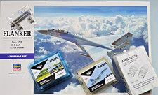 HASEGAWA 01574 SU-35S FLANKER  mit  Resin Detailsets Zubehör weitere 1:72