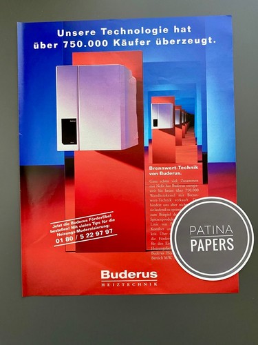 1997 buderus heiztechnik - buderus,
