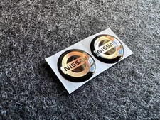 2x Nissan Schlüssel Aufkleber