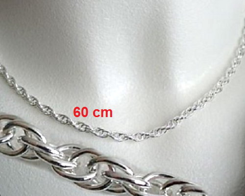 Kordelkette silber 925 - silber,