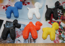 Hund Esel Dromedar Schaf DDR 6x Spielzeug defekt Plastik vintage G