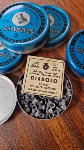 Diabolos ddr 5mm luftgewehr - diabolos,
