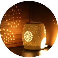 Handgefertigte Aromalampe aus