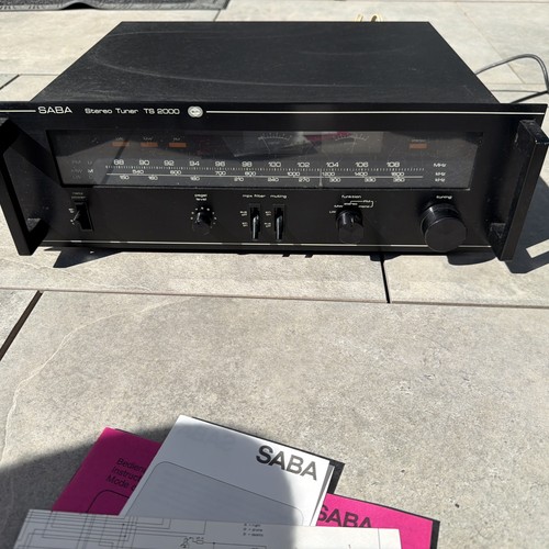 Retro radio saba tuner 2000 - retro,