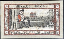 Pfennig köln 1922 - pfennig,