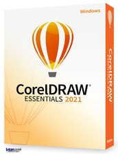 Corel DRAW Essentials 2021 + Photo-Paint Windows Grafiksoftware Download NEU