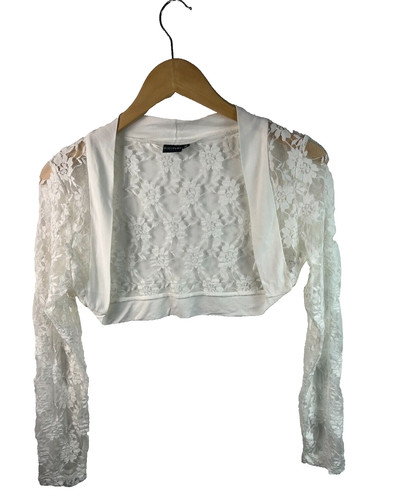 Damen bolero mit blumen - damen, blumen-spitze