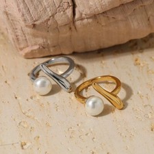 Verstellbarer Ring Edelstahl