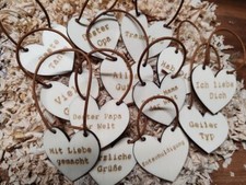 Holzherz Herz kleiner Gruß