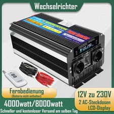 4000w 8000w wechselrichter 12v - 8000w,