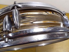 Tromsa German Vintage Snare Drum 1960ies 14" x 4" Holzkessel selten! very rare!